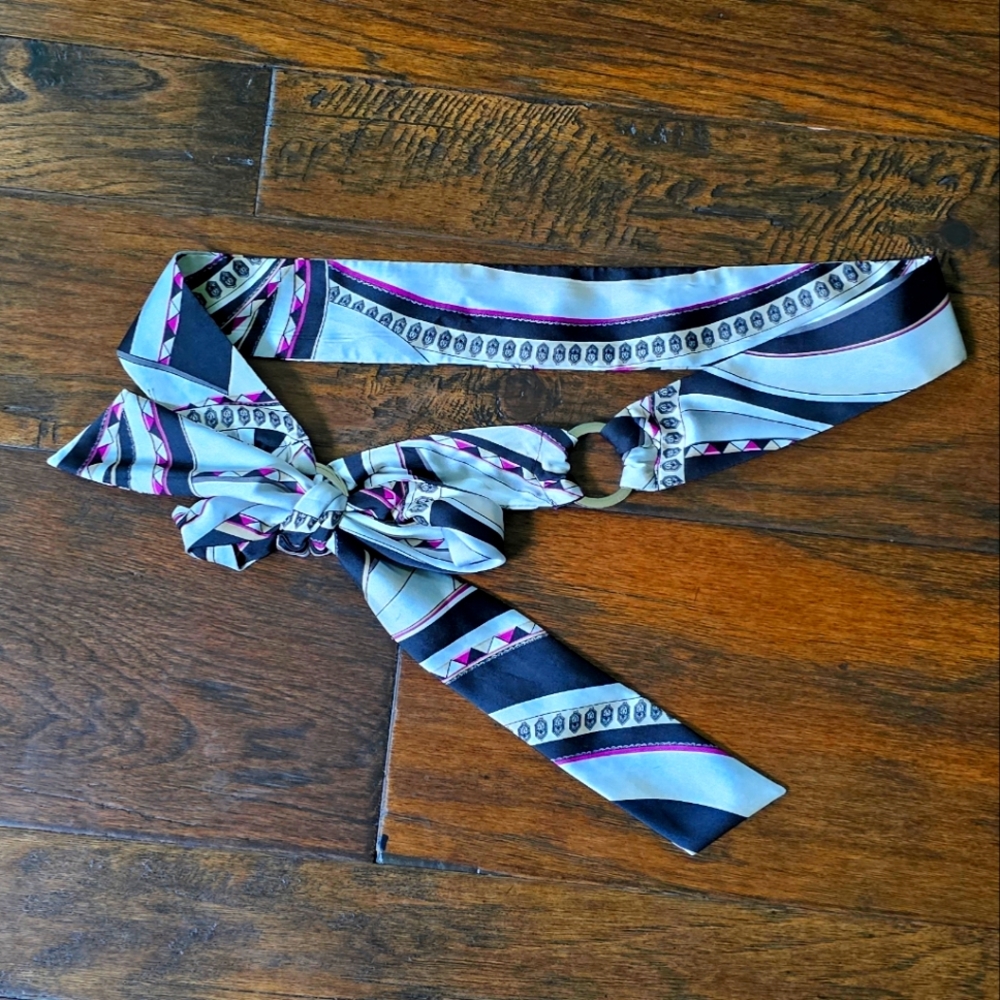 Chic Multicolor Women's Ribbon Belt